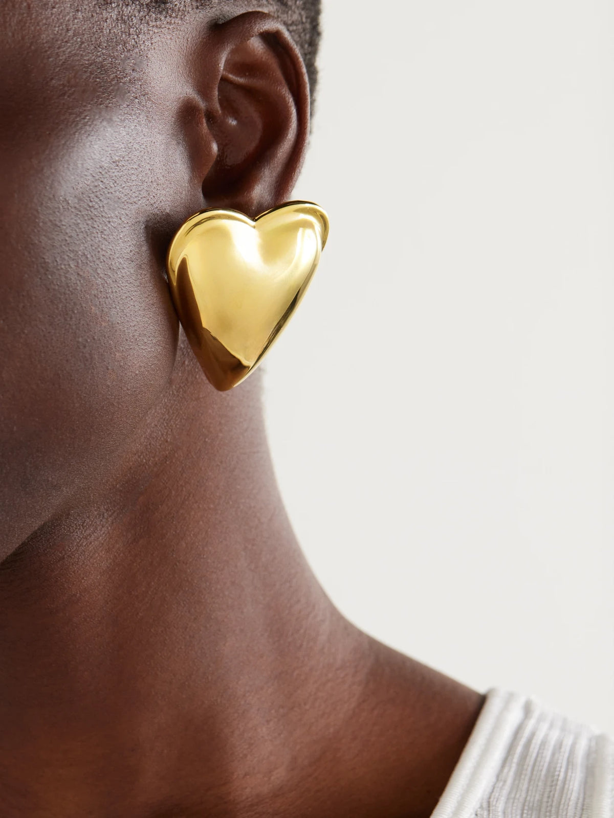 Image of Earrings. Product name - Bombe Gold-tone Earrings in Multi colour by brand - Alaïa