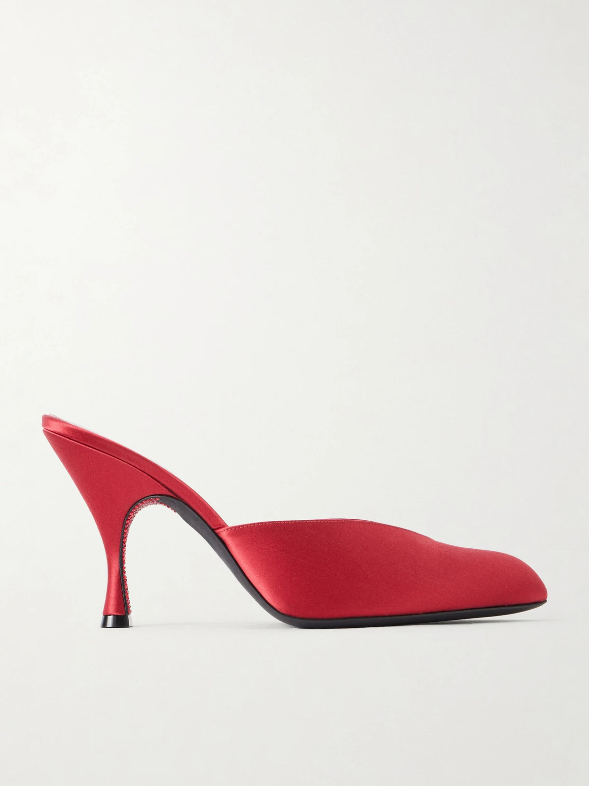 Sitting Pretty 100 Satin Mules