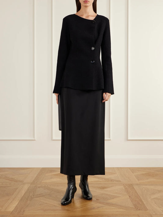 Image of Boots. Product name - Uma Leather Ankle Boots in Black colour by brand - Proenza Schouler