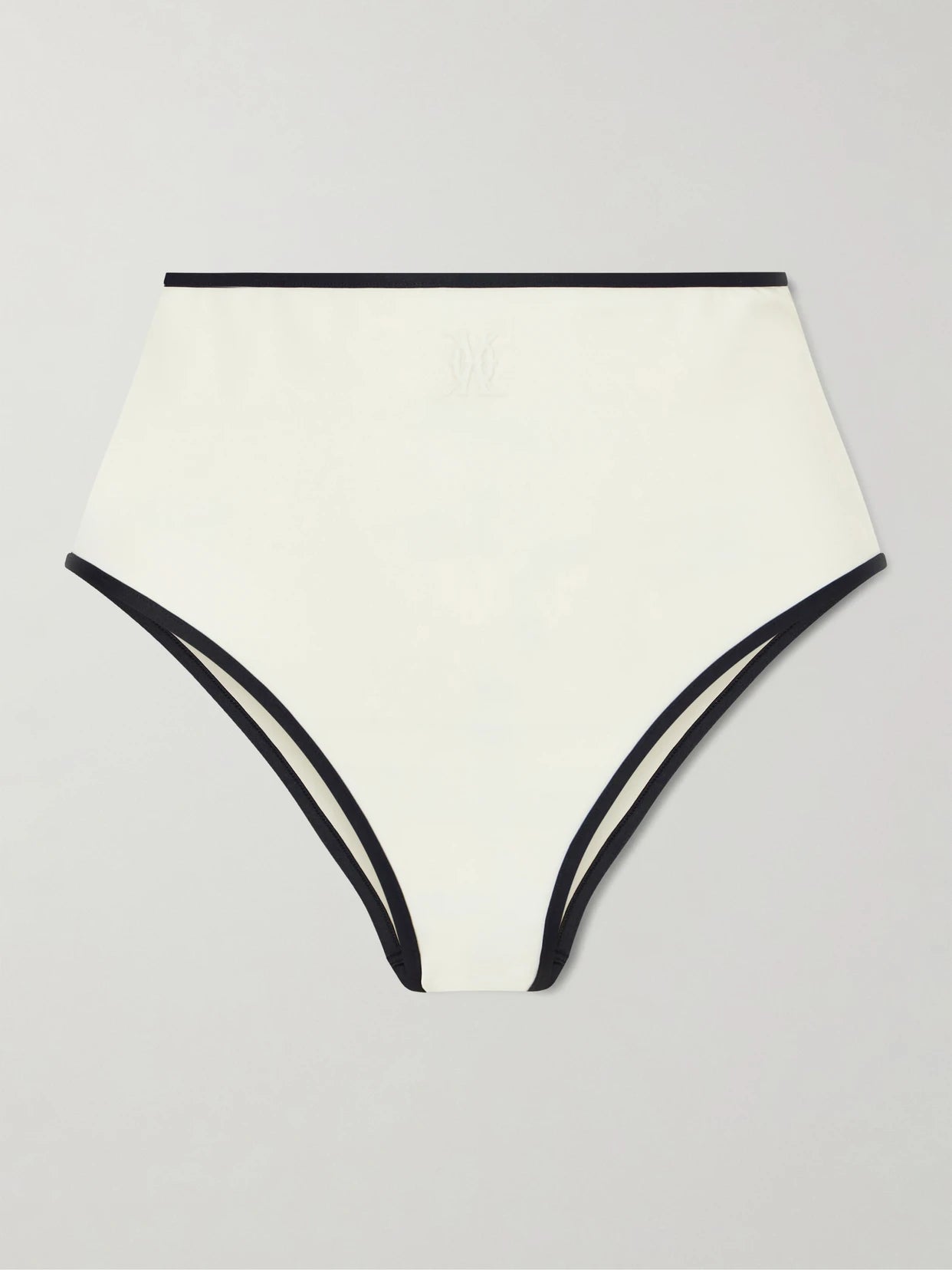Image of Swimwear. Product name - Contraste Bikini Briefs in Ecru colour by brand - Kiki de Montparnasse