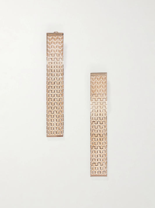 Aion Gold-tone Earrings