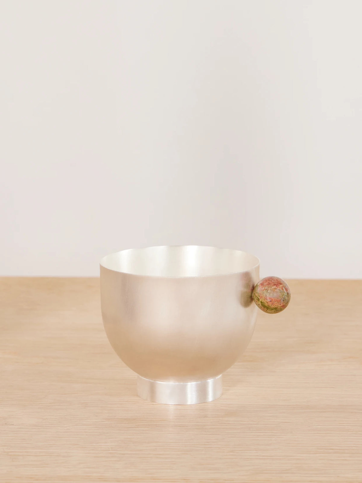 Natalia Criado Silver-plated And Unakite Cup