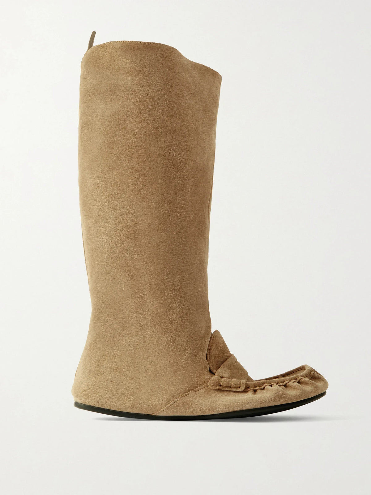 Suede Knee Boots