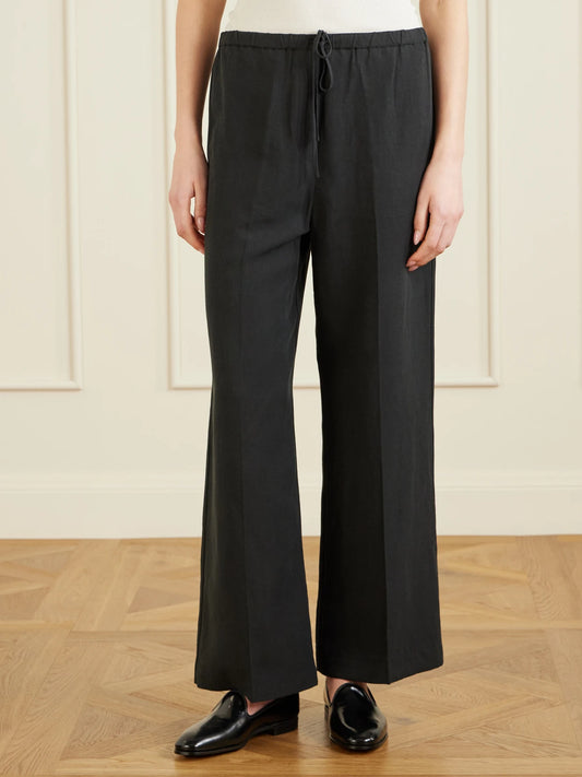 Linen Wide-leg Pants