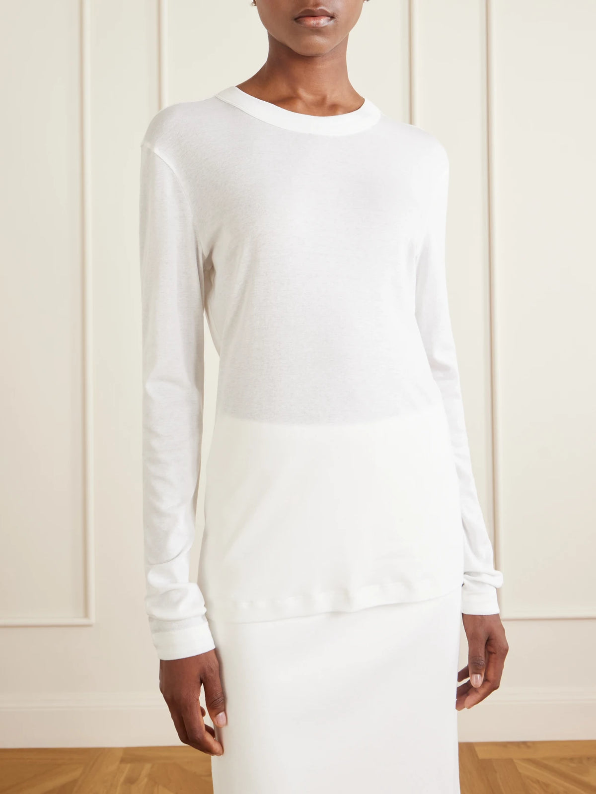 Sophie Organic Cotton-jersey T-shirt
