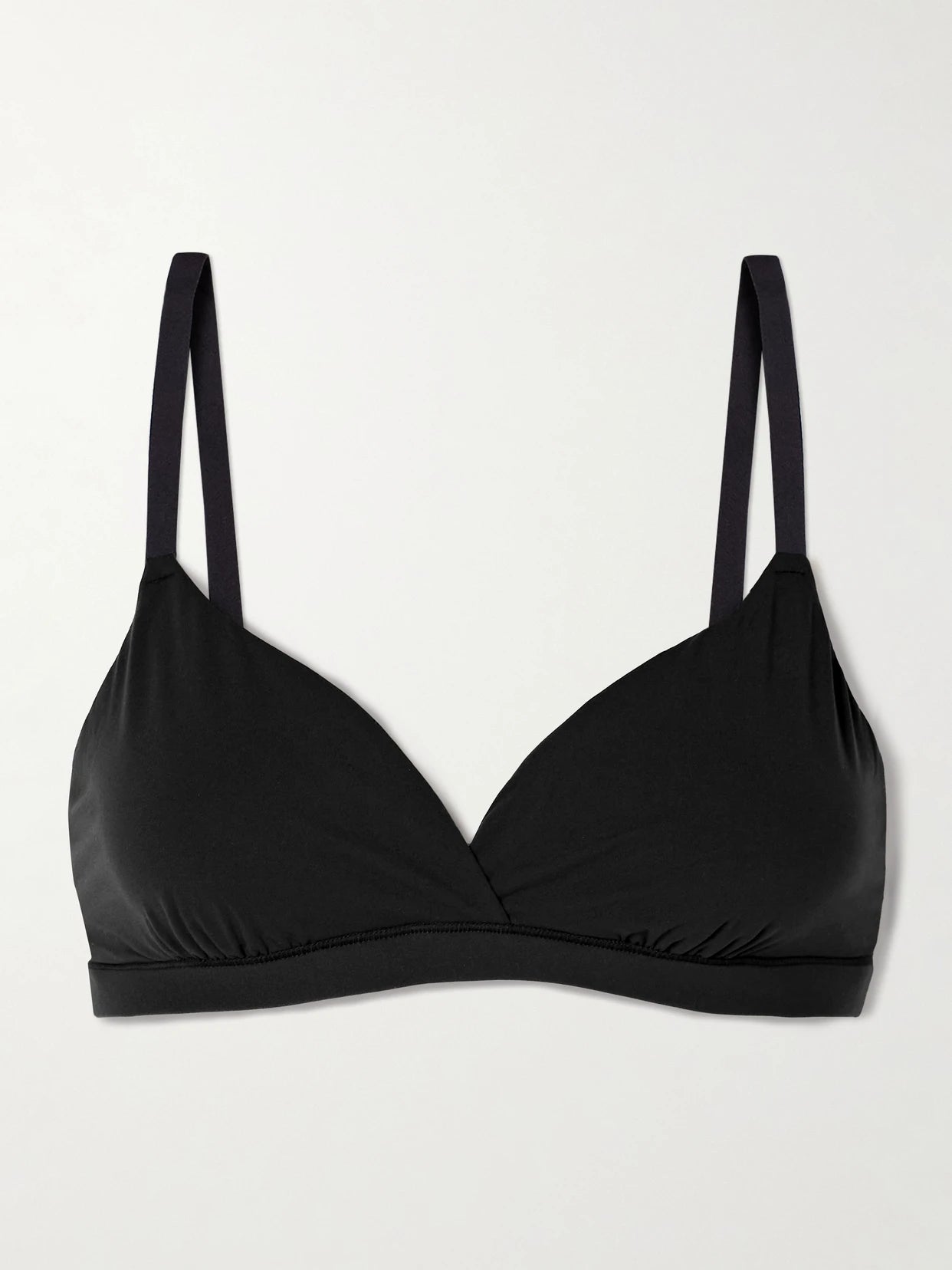 Fits Everybody Crossover Bralette - Onyx