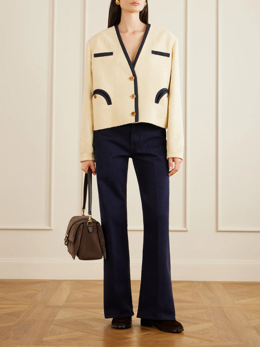 Image of Flats. Product name - Studded Calf Hair Loafers in Dark brown colour by brand - Tod's