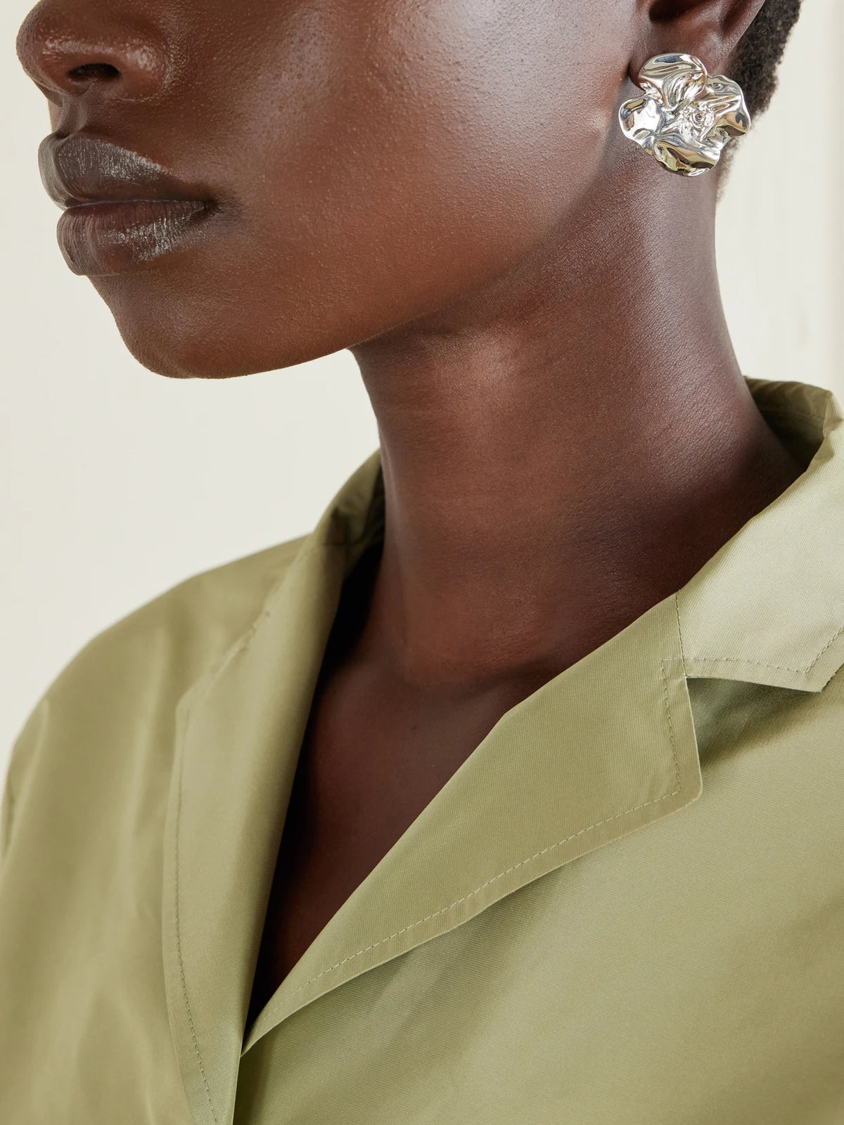 Image of Earrings. Product name - Flower Silver-plated Earrings in Multi colour by brand - Completedworks