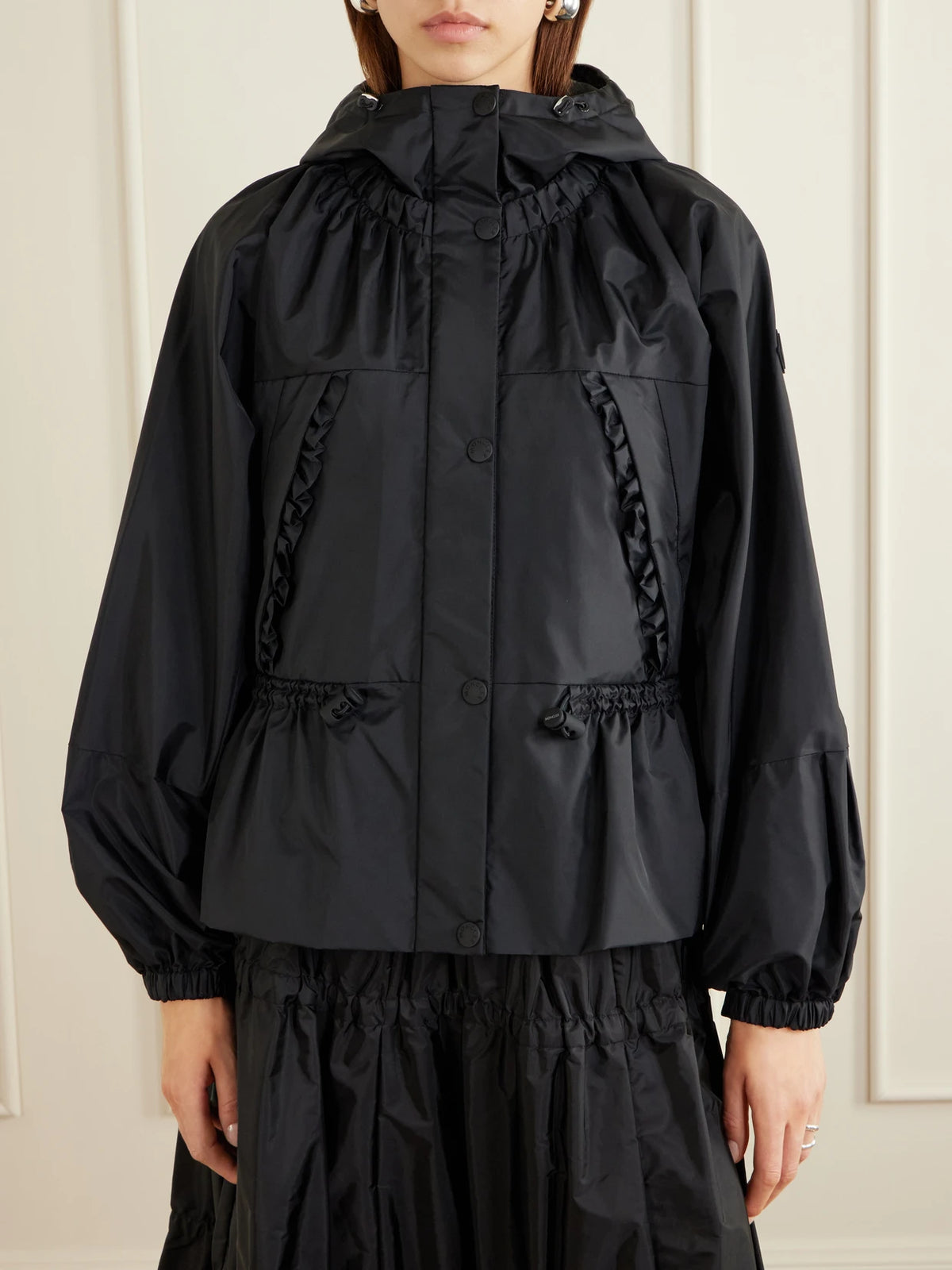 Imaginaire Ruffled Shell Jacket