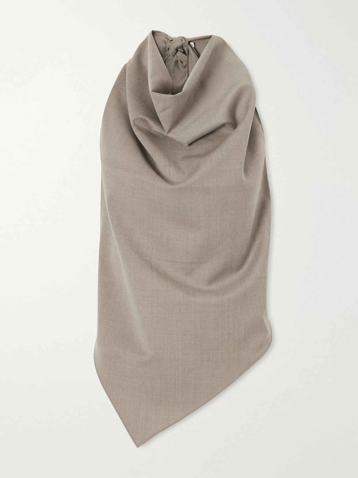 Backless Wool-blend Top