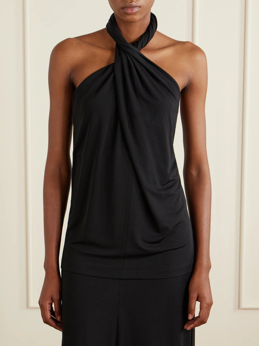 Jersey Halterneck Blouse