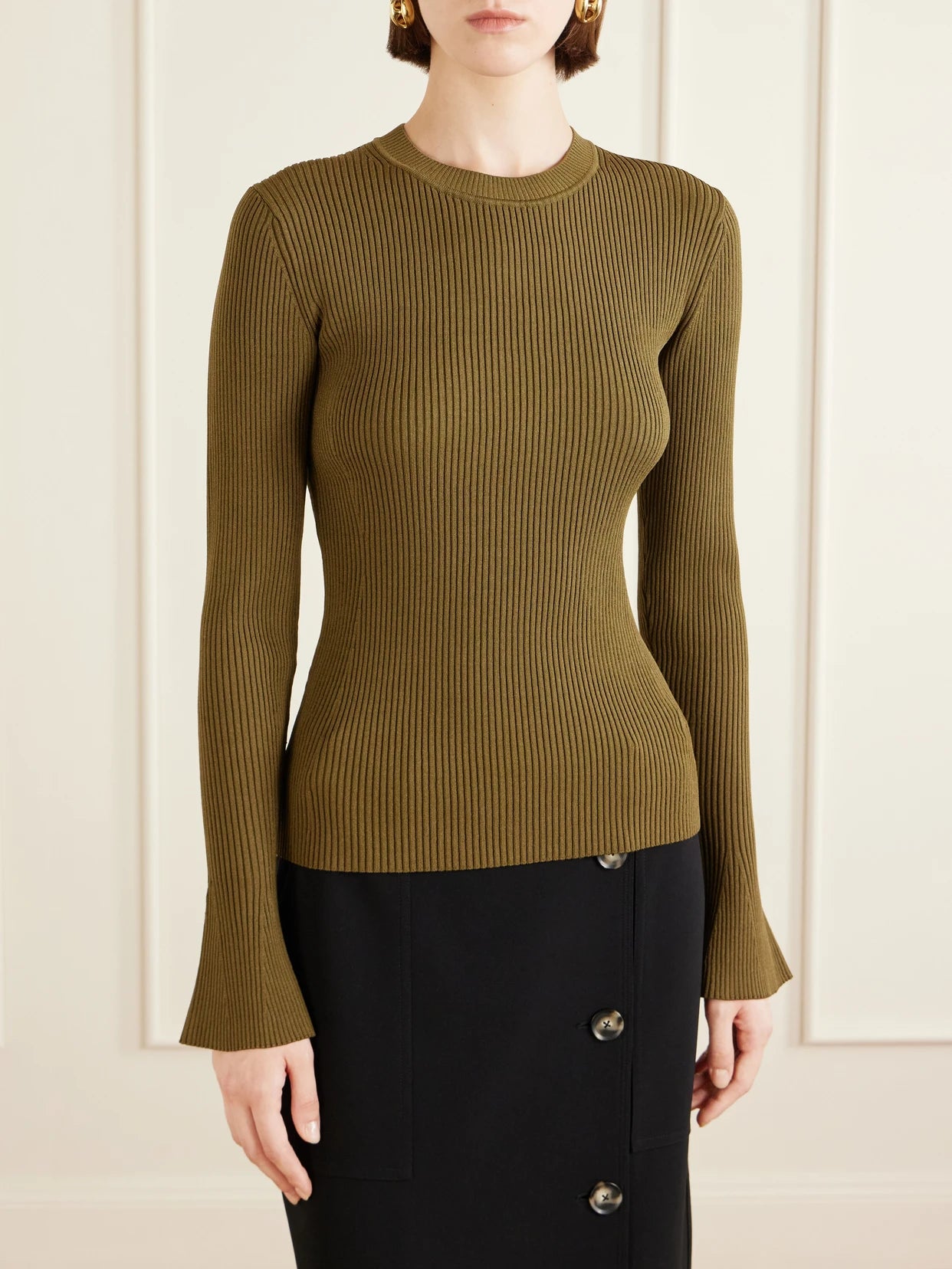 Nir Ribbed-knit Top