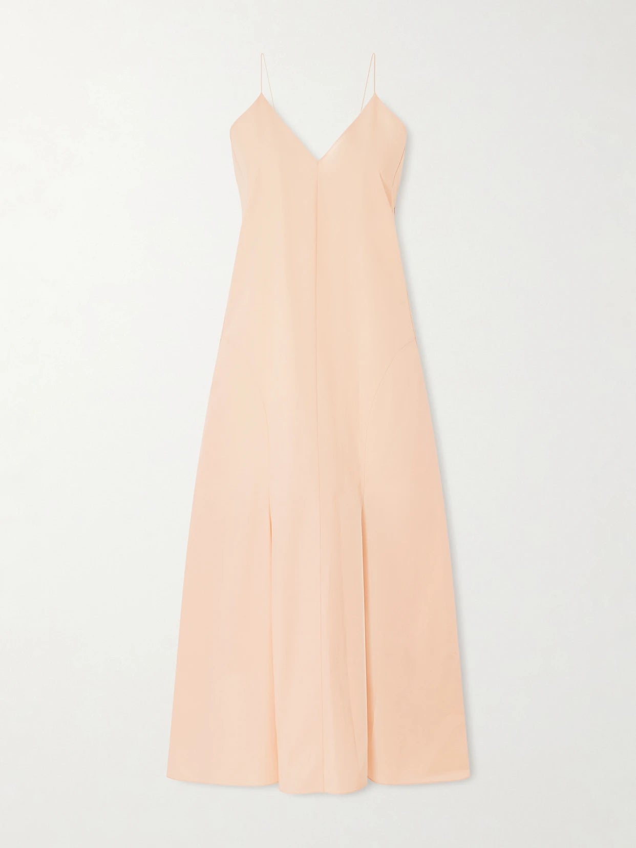 Iben Paneled Cotton-poplin Midi Dress