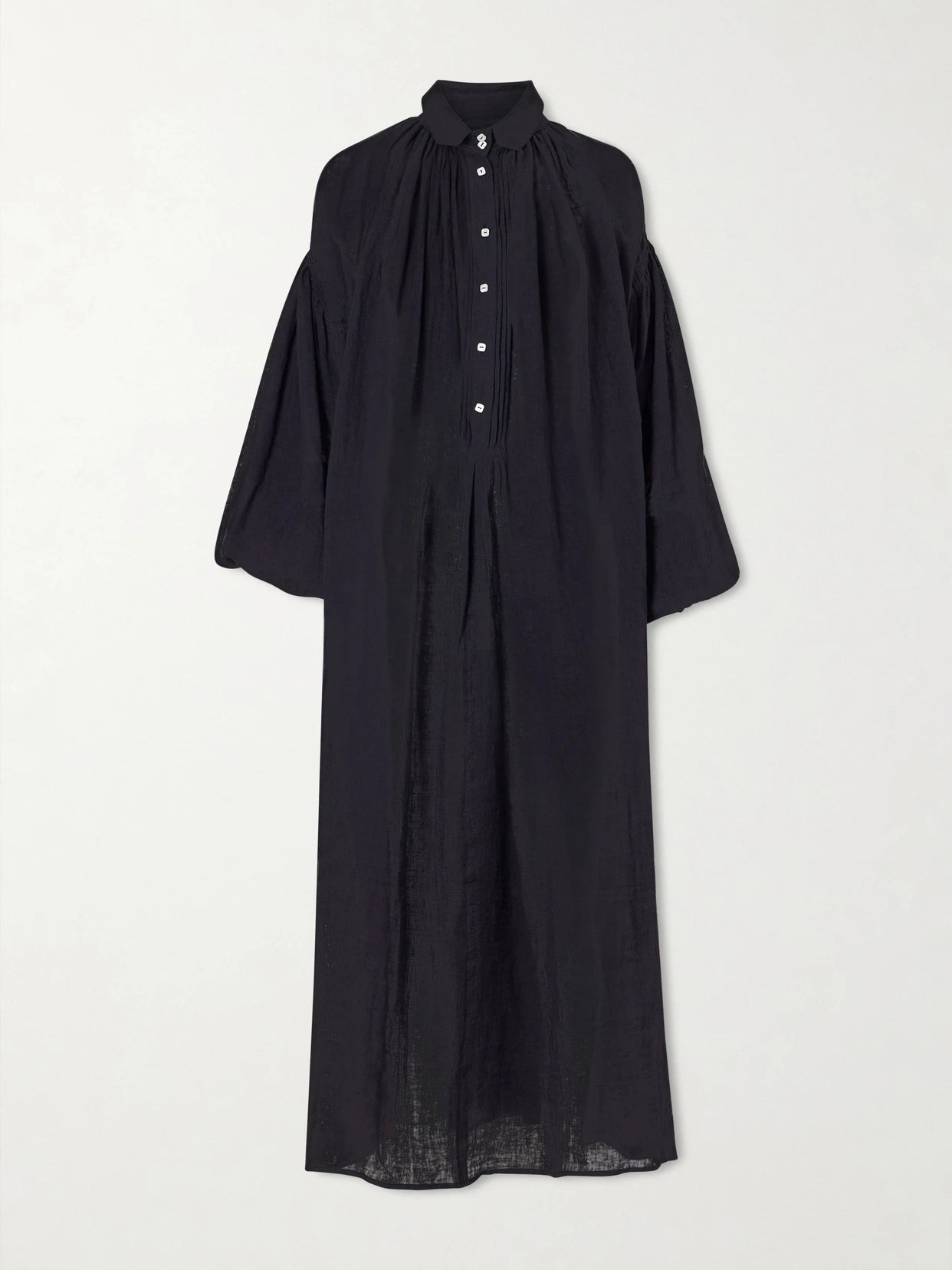 Carmen Linen Maxi Dress