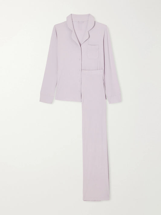 SKIMS Soft Lounge Ribbed Stretch-modal Jersey Sleep Set