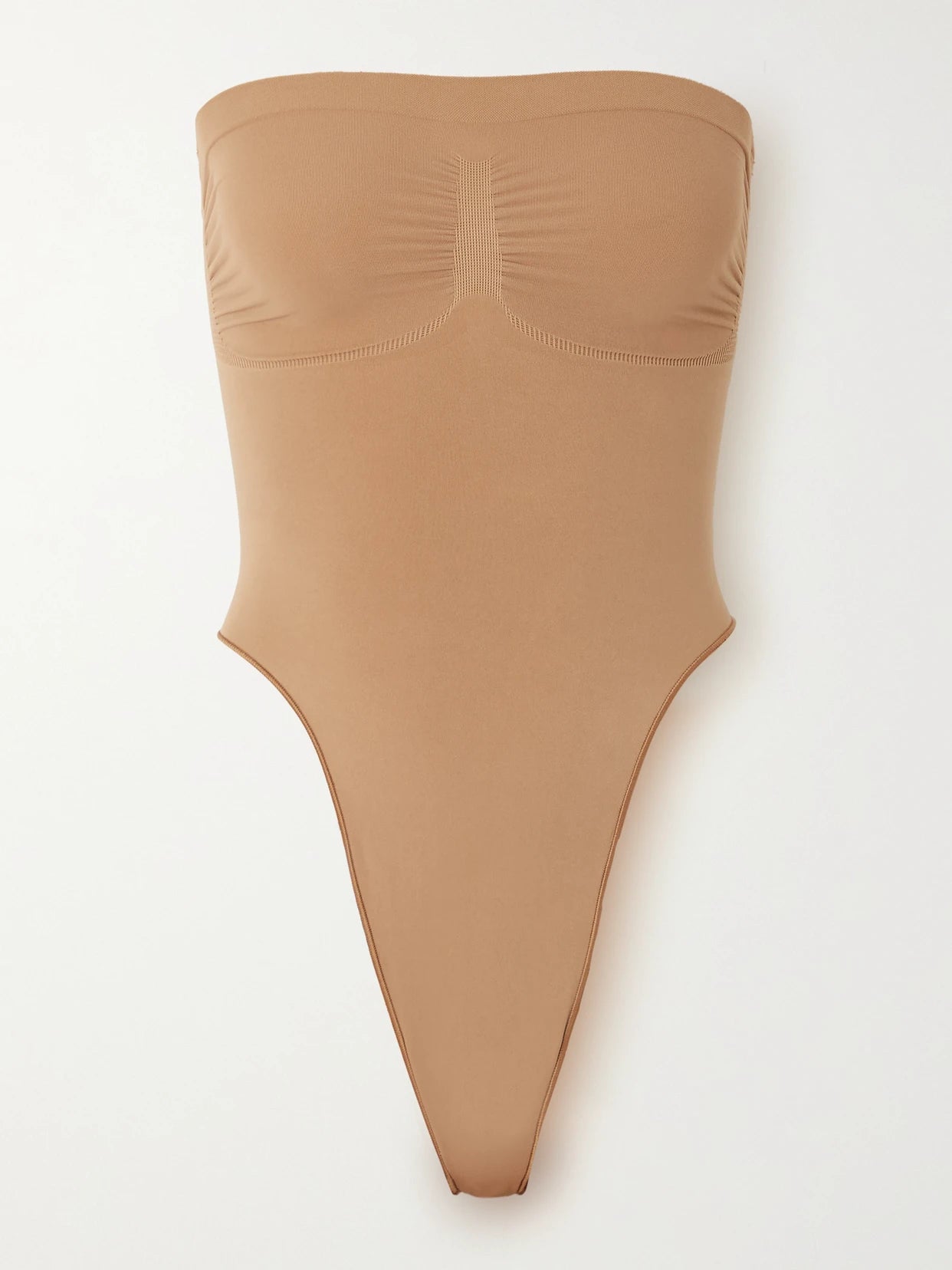 Seamless Sculpt Strapless Thong Bodysuit - Sienna