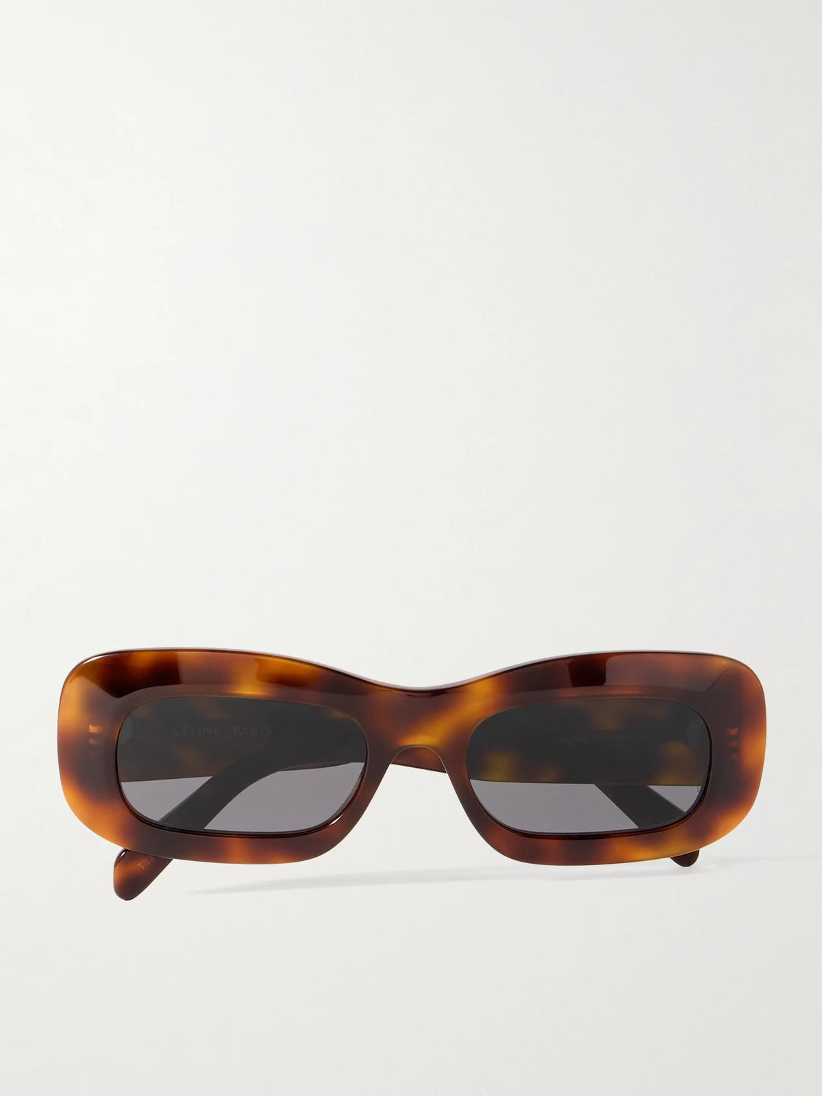 CELINE Eyewear Square-frame Tortoiseshell Acetate Sunglasses