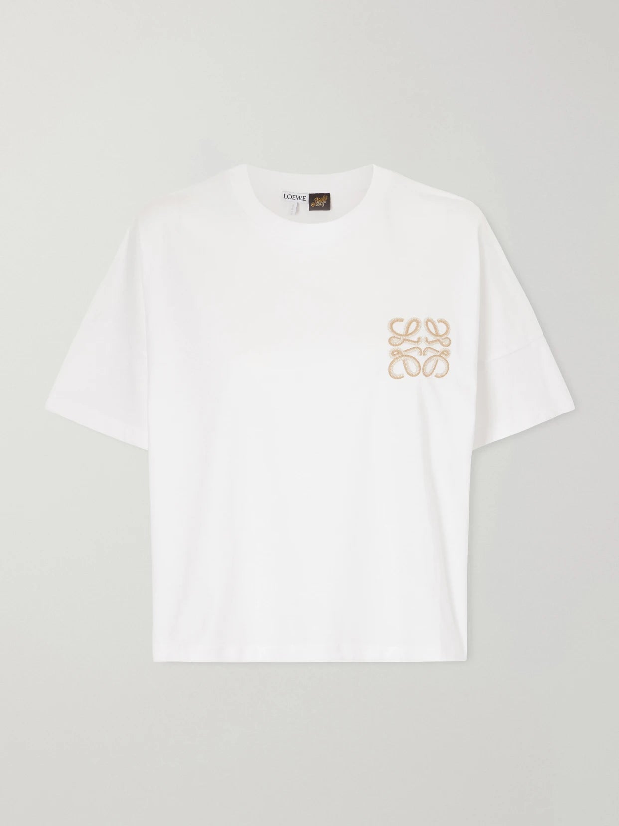 + Paula's Ibiza Logo-embroidered Cotton-jersey T-shirt