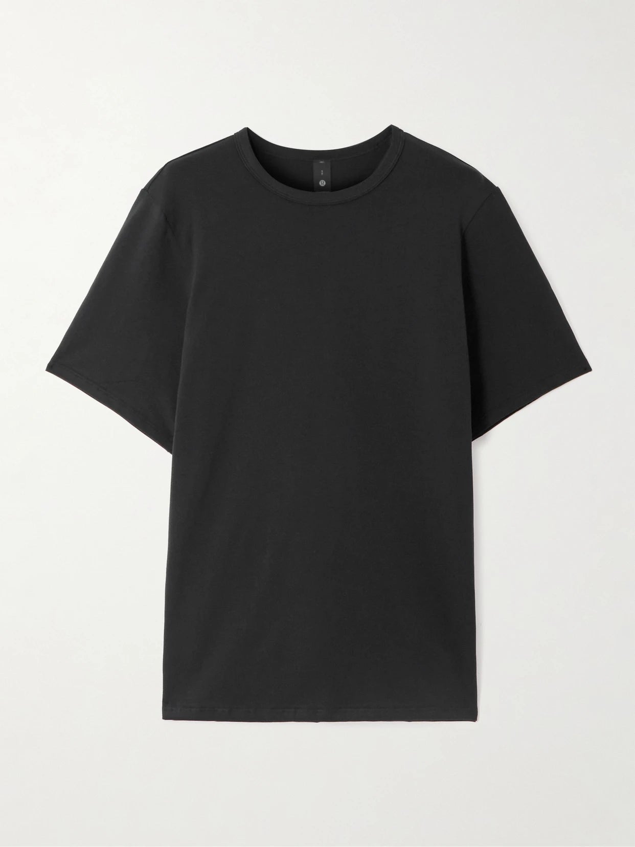 Image of T-Shirts. Product name - Classic-fit Organic Cotton-blend T-shirt in Black colour by brand - lululemon