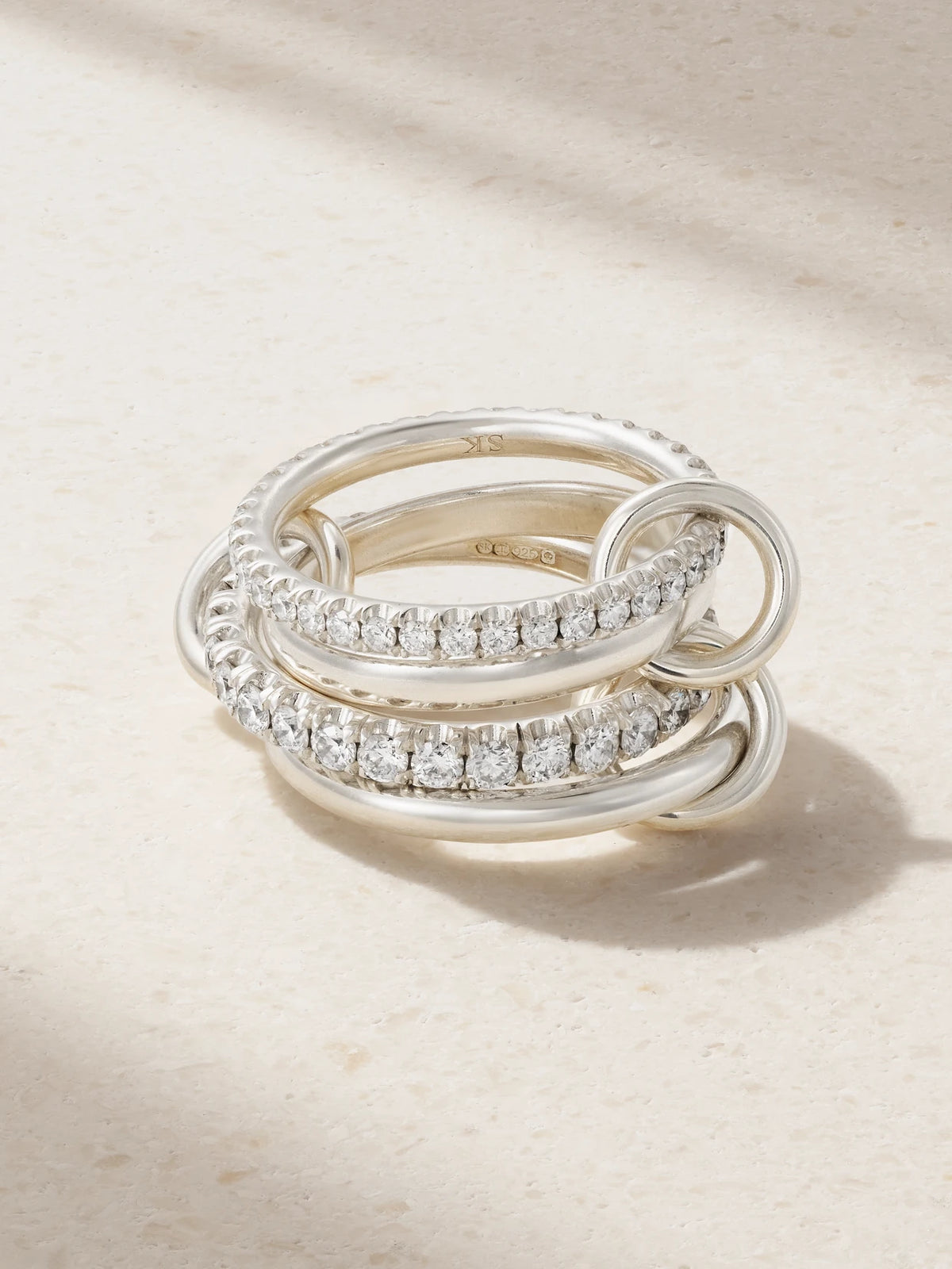 Halley Sterling Silver Diamond Ring