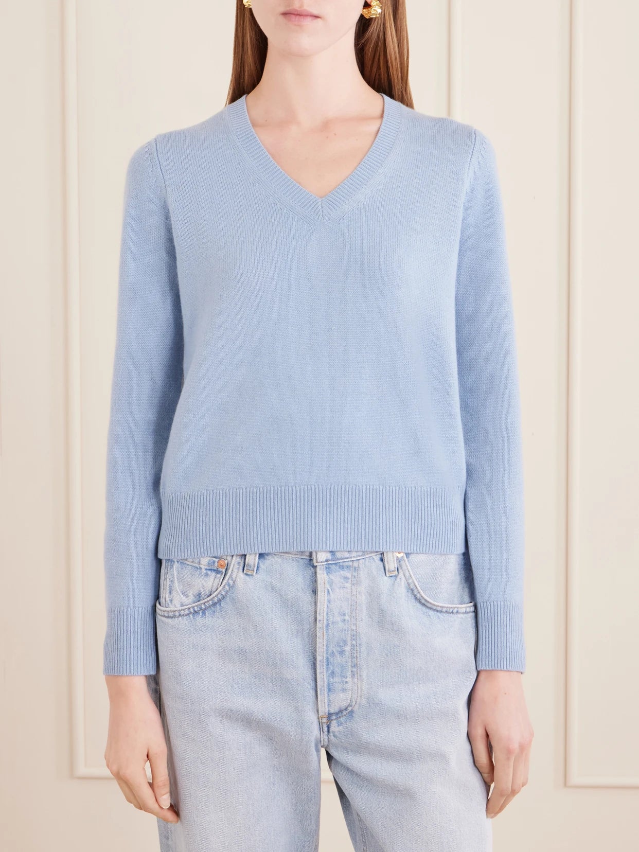 Camelia Knitted Cashmere Sweater