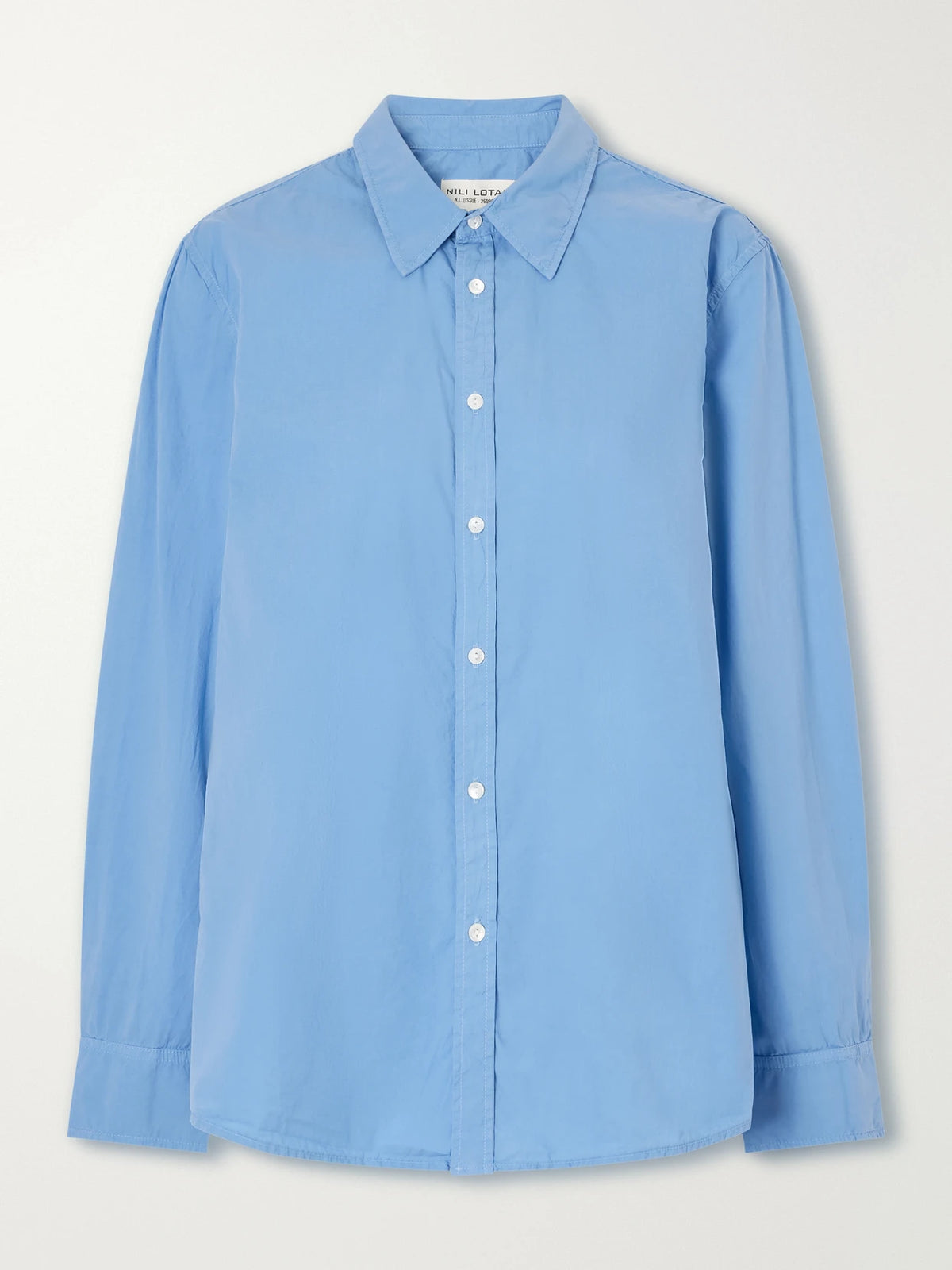 Nili Lotan Raphael Cotton-poplin Shirt