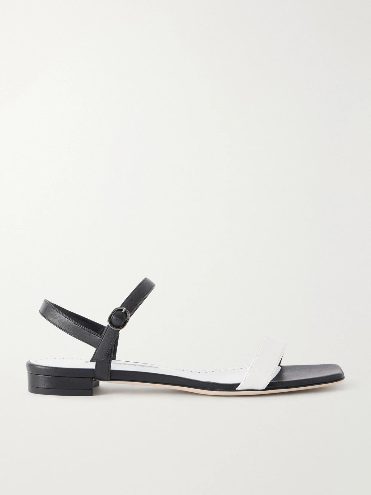 Manolo Blahnik Mabe 10 Leather Sandals