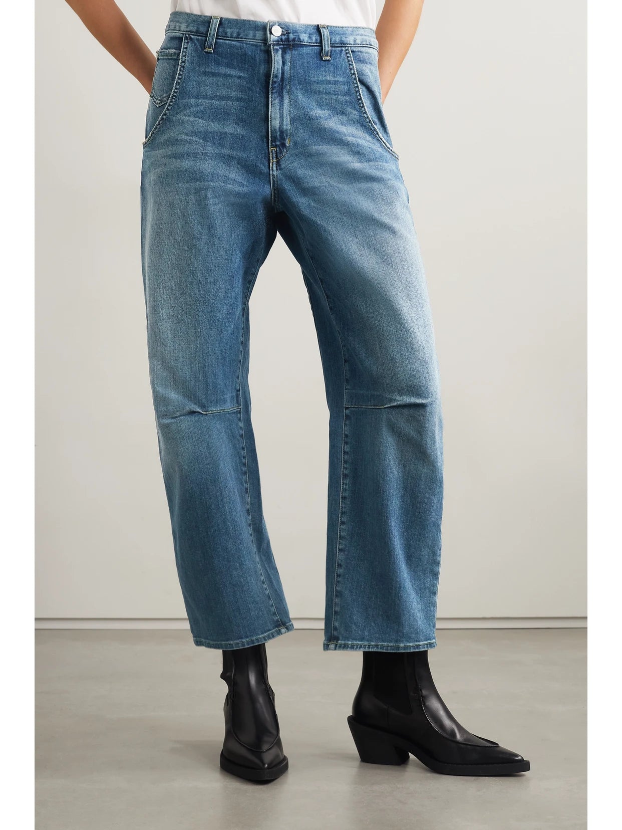 Emerson High-rise Tapered Jeans