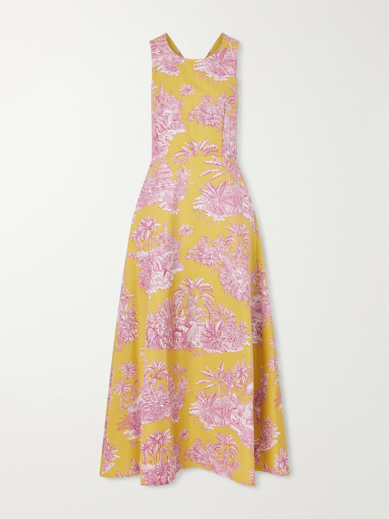 Colonna Printed Cotton Maxi Dress