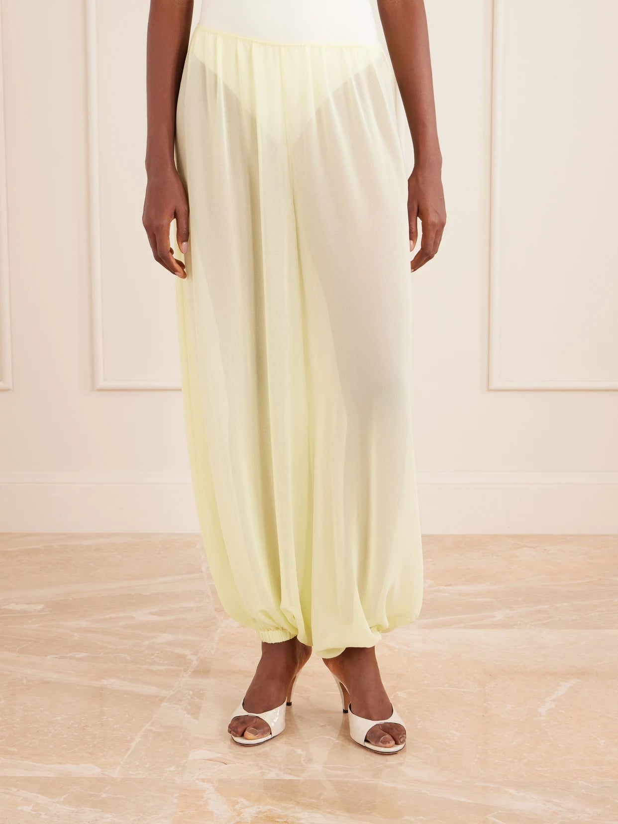 Mio Crepe Wide-leg Pants