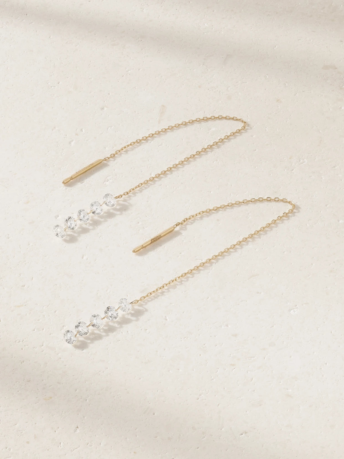 Rivière 18-karat Gold Diamond Earrings
