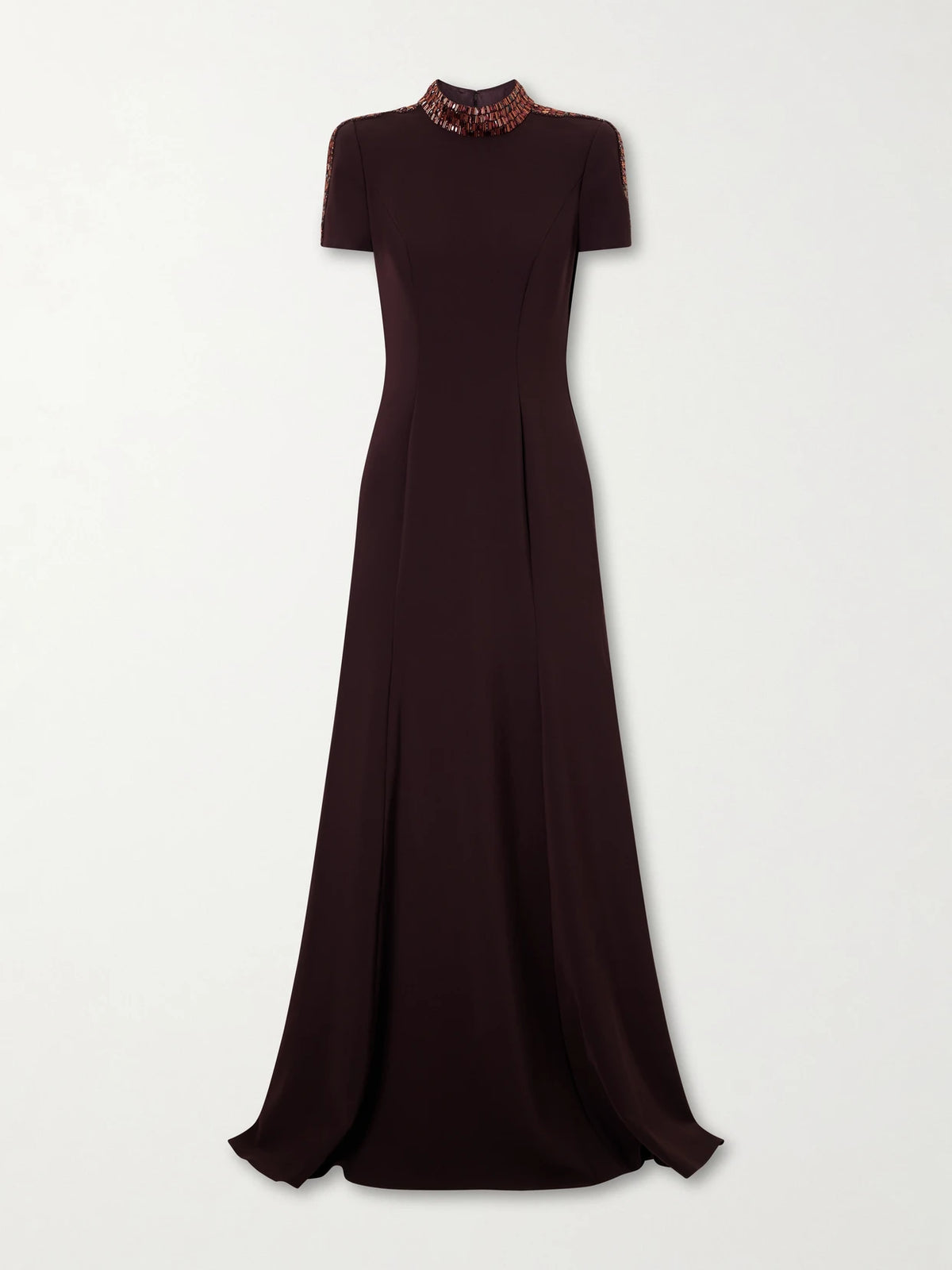 Mesa Embellished Crepe Gown