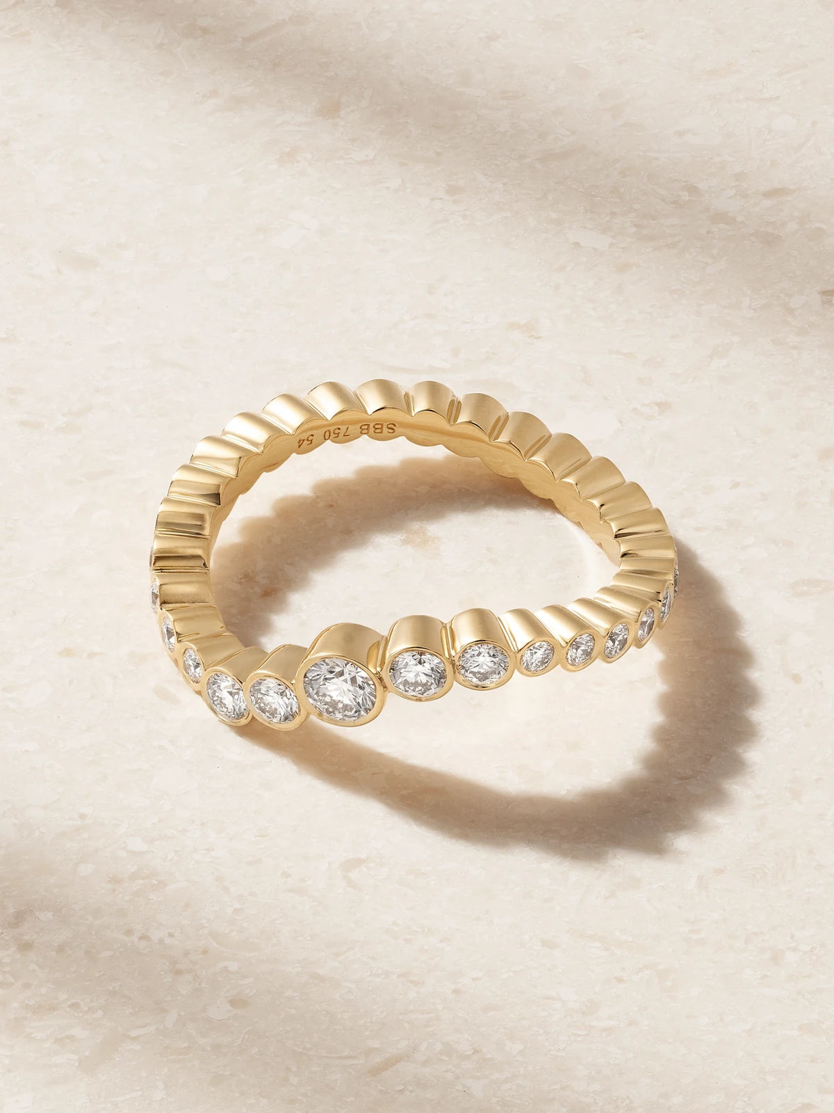 Sky Classic 18-karat Recycled Gold Diamond Ring
