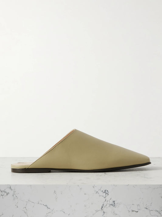 Alba Leather Slippers