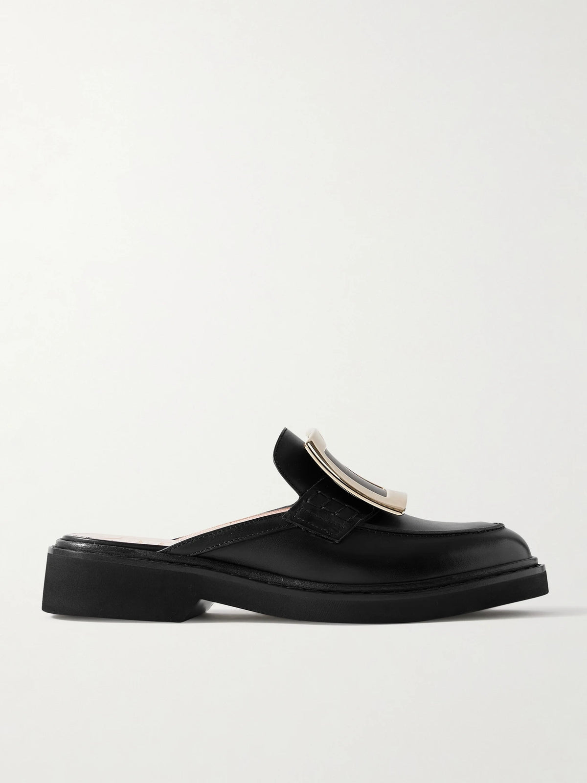 Viv Rangers Embellished Leather Slippers