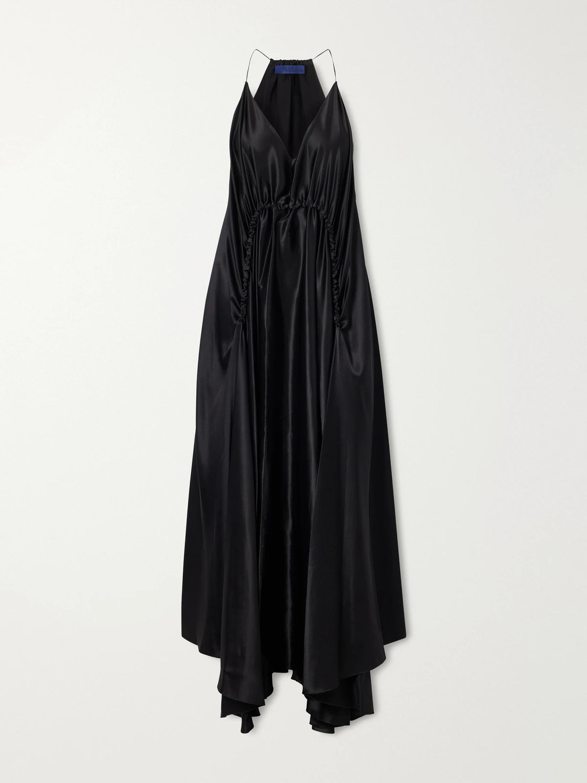 Sharon Wauchob Draped Silk-satin Maxi Dress