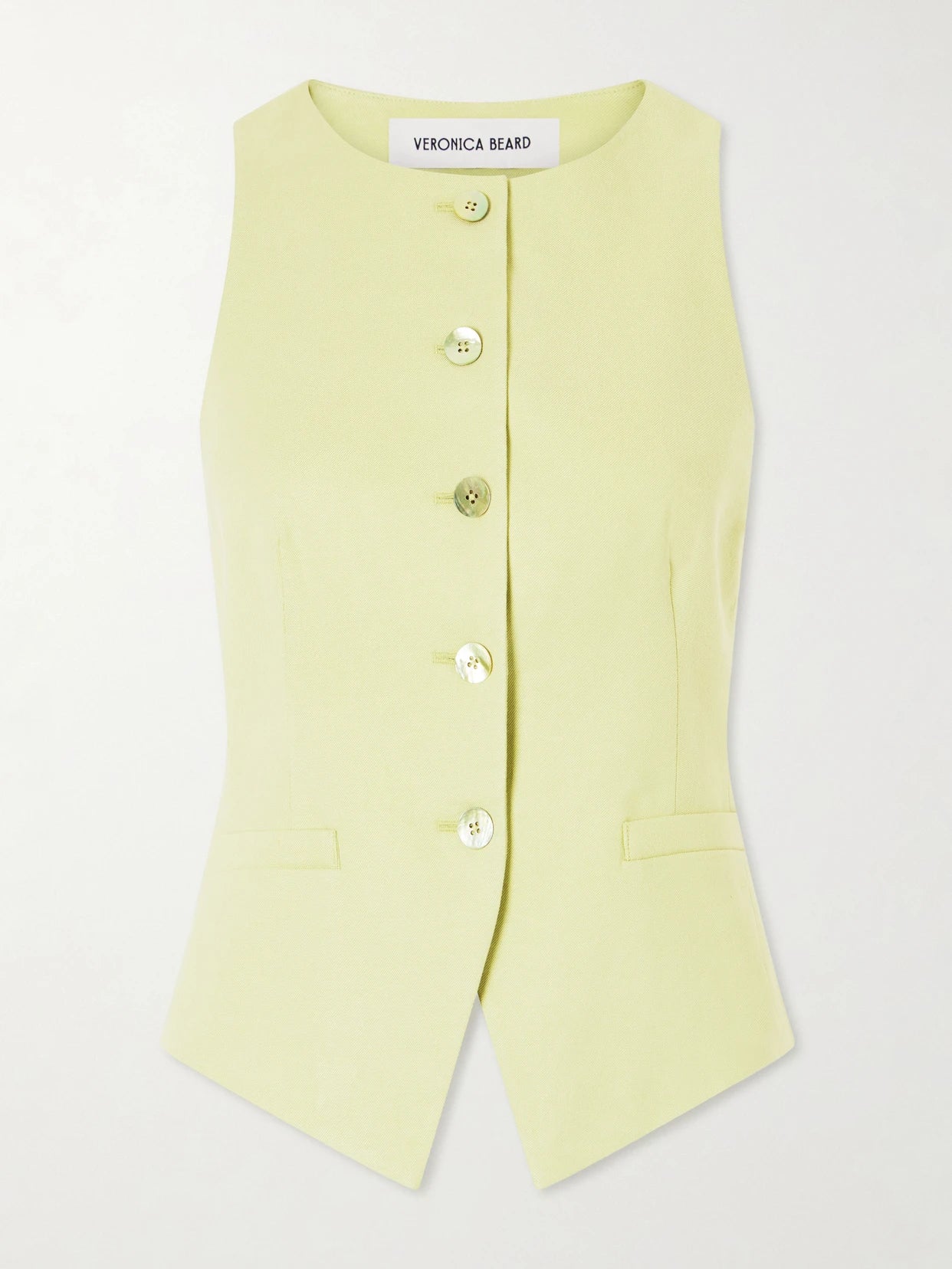 Hartwell Linen-blend Twill Vest
