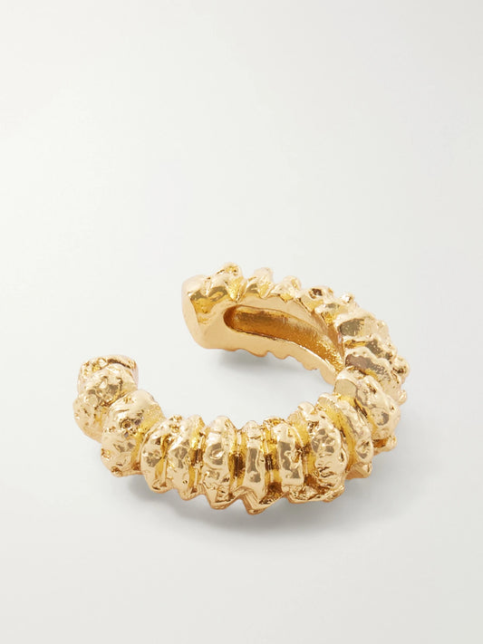 Paola Sighinolfi Zoe Gold-plated Ear Cuffs