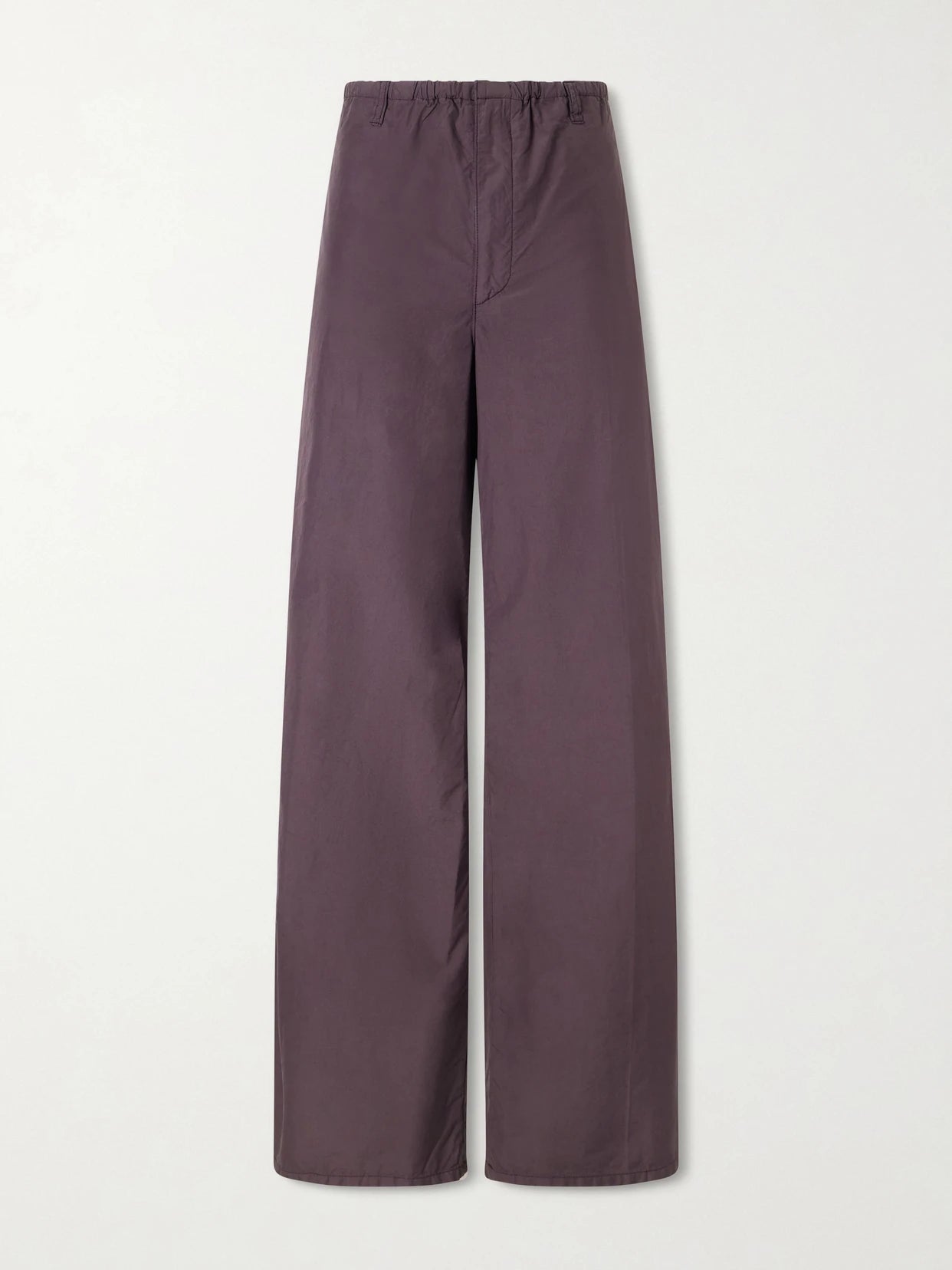 Cotton Wide-leg Pants