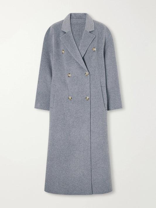 Loulou de Saison Irvin Double-breasted Wool And Cashmere-blend Coat