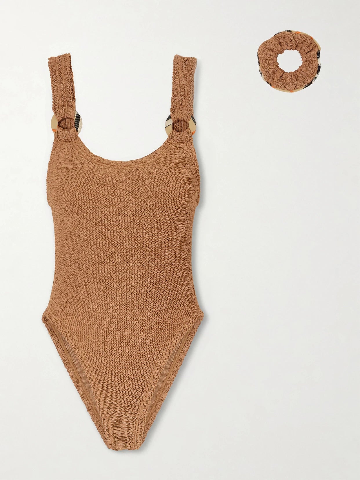 + Hunza G Domino Original Crinkle Swimsuit