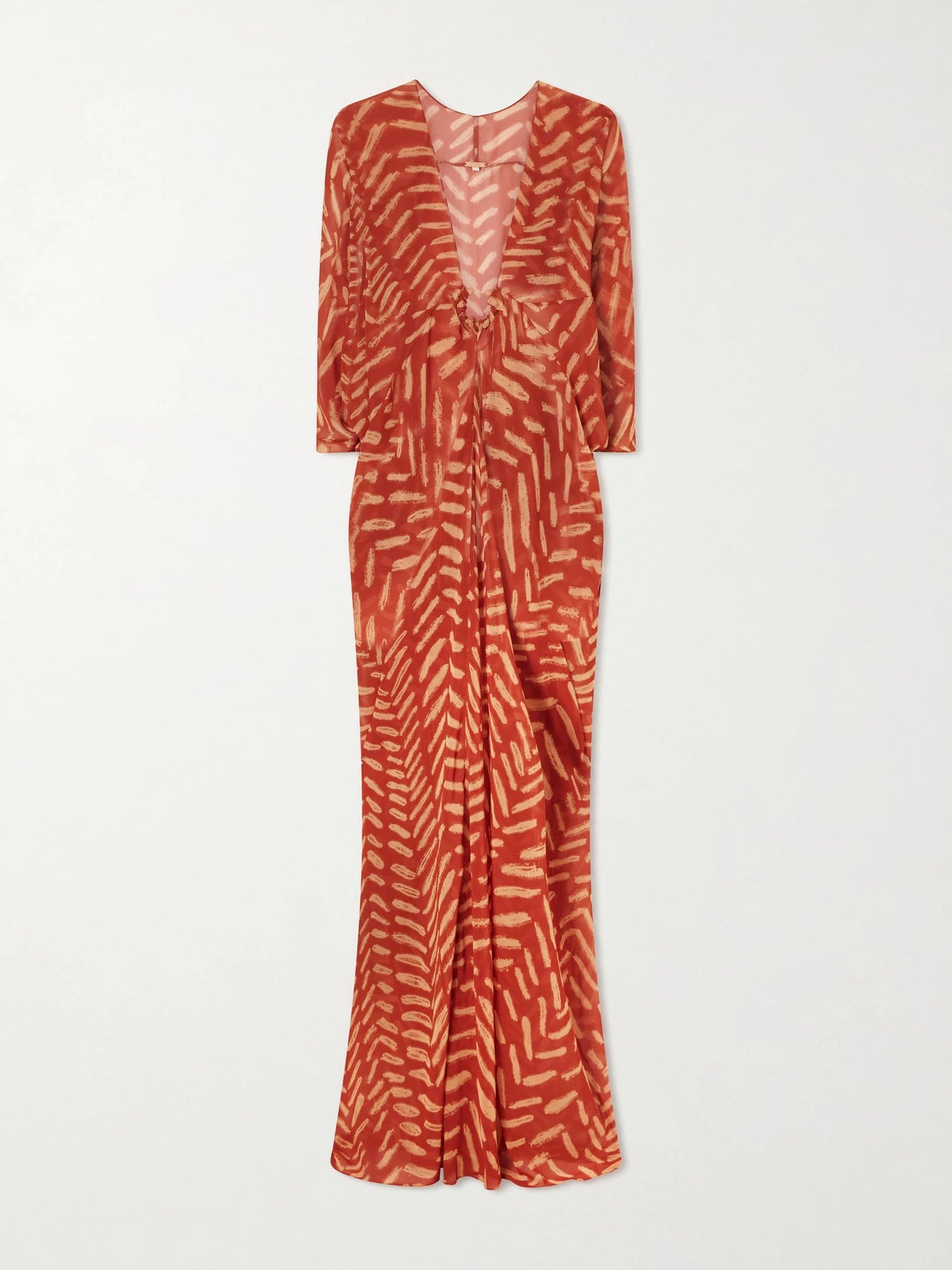 Sensory Tapestry Printed Recycled Georgette Coverup