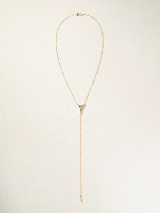 Nikos Koulis 18-karat Gold Diamond Necklace