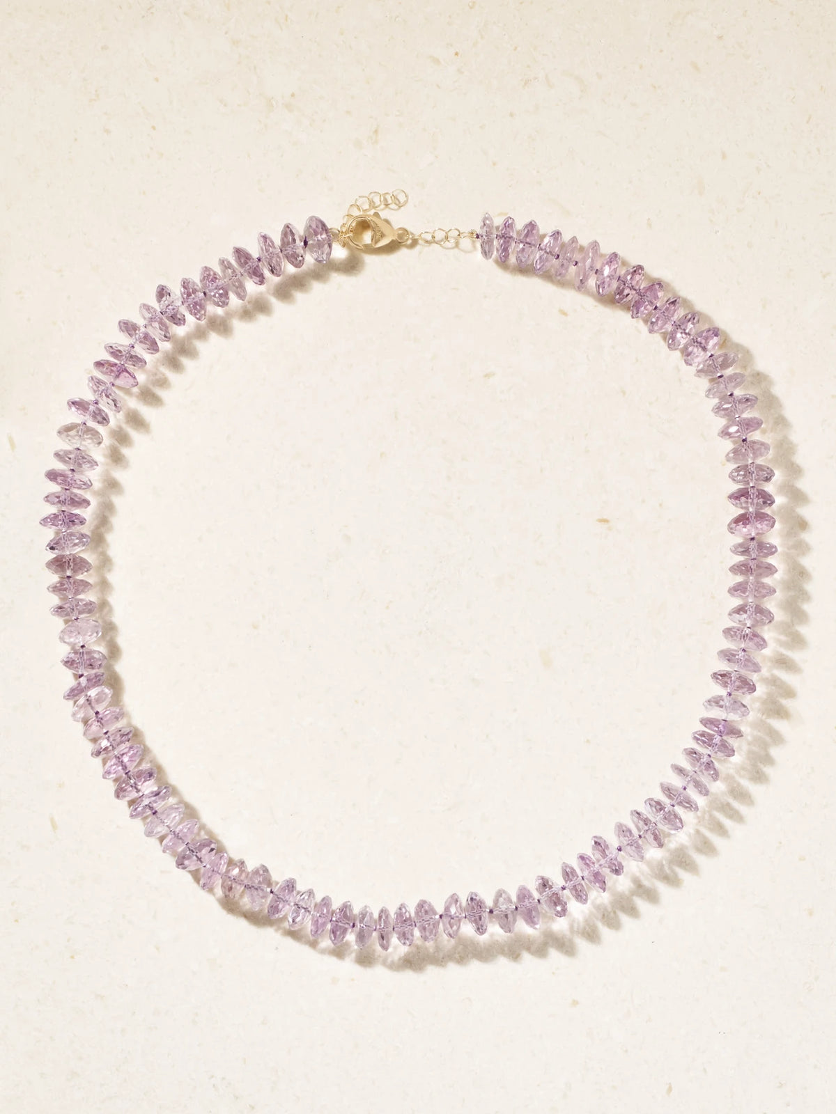JIA JIA Candy 14-karat Gold Amethyst Necklace
