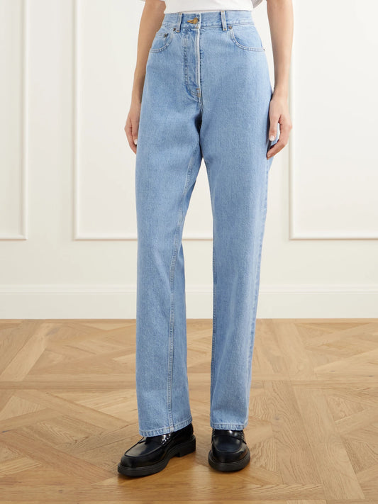 Thom Browne Mid-rise Straight-leg Jeans