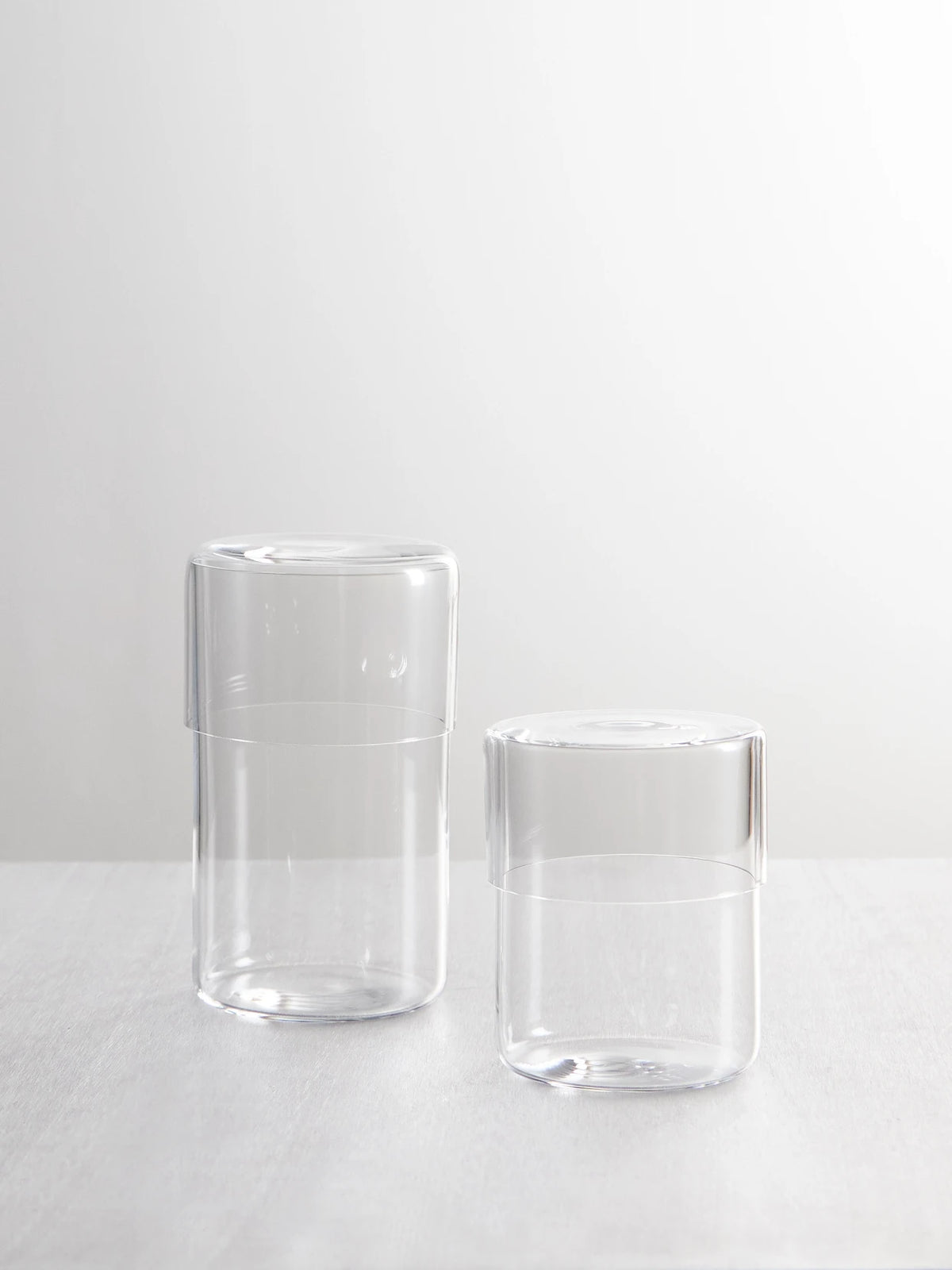 Strnad Set Of Two Crystal Glass Boxes