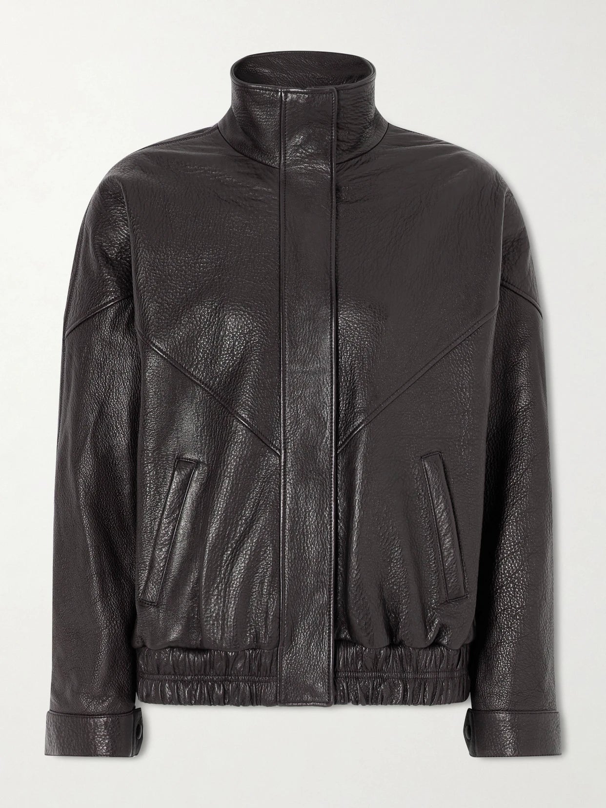 Textured-leather Jacket