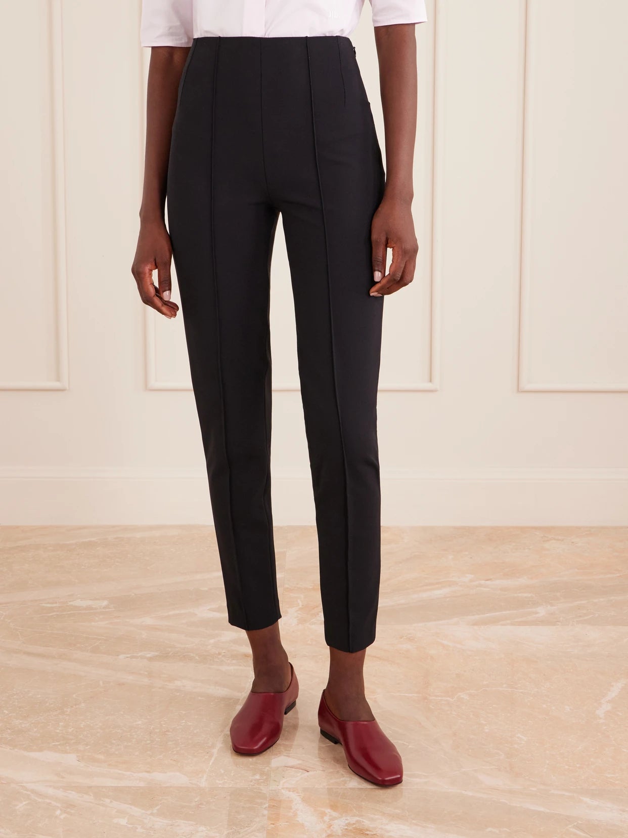 Stretch-jersey Skinny-leg Pants