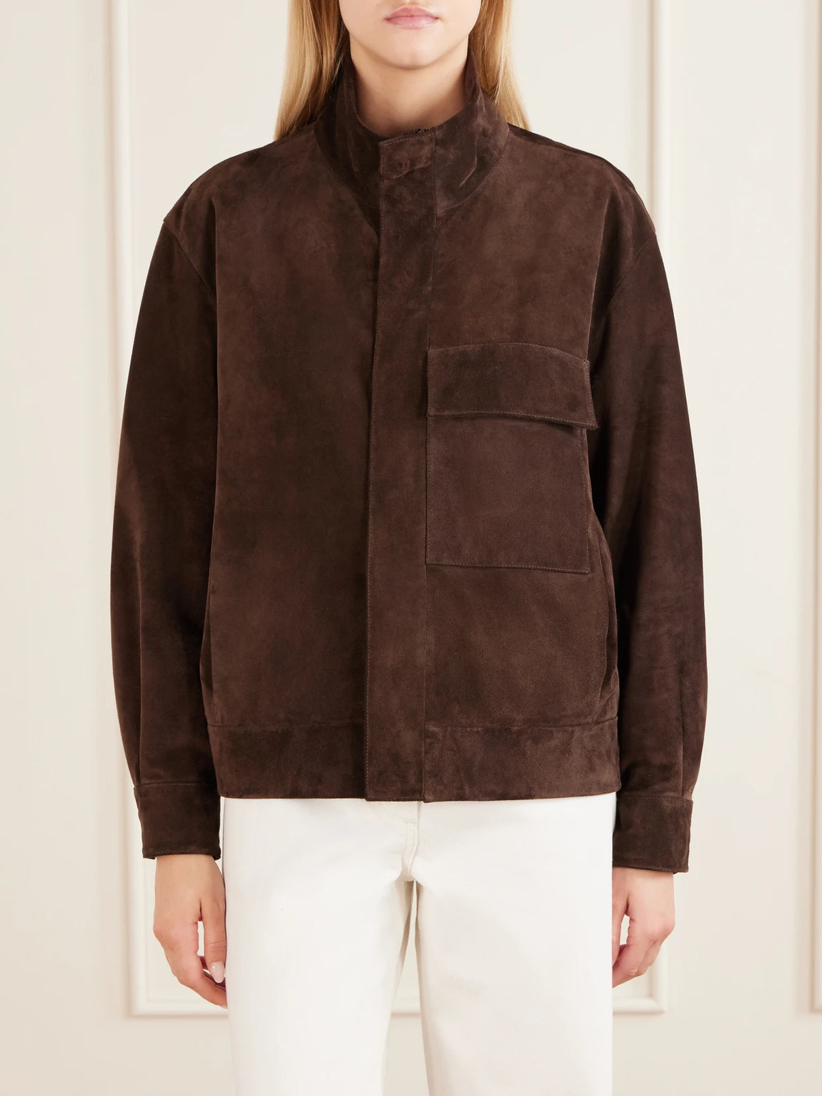 Nili Lotan Cirque Suede Jacket