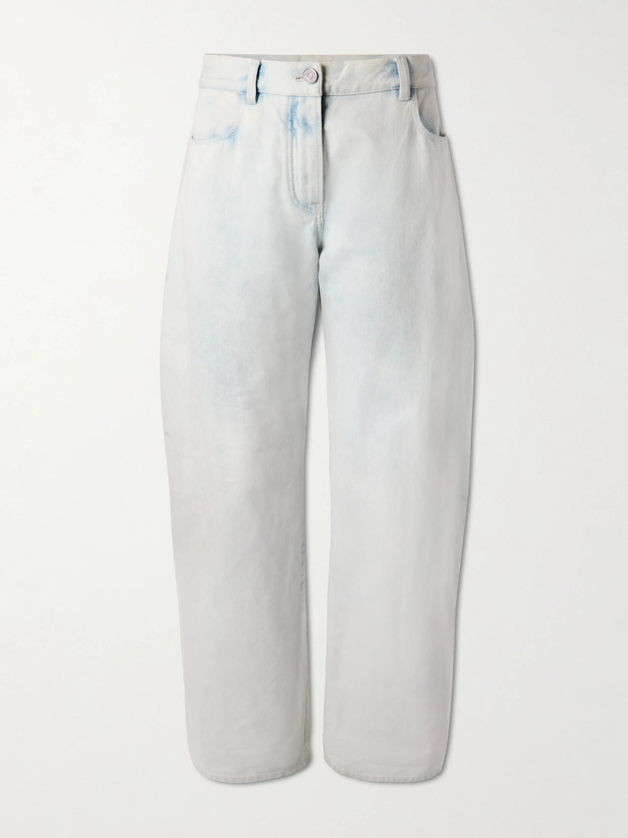 Low-rise Barrel-leg Jeans